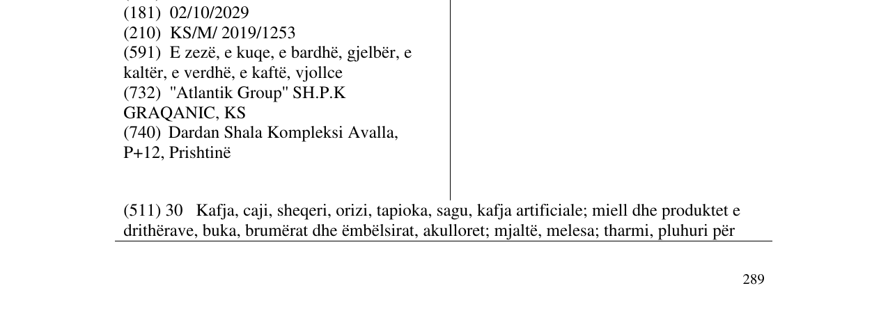 Zëri i markës Po!Yummy në buletin