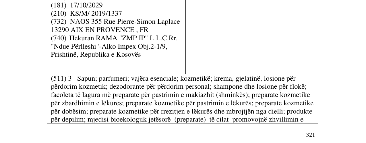 Zëri i markës NODE në buletin