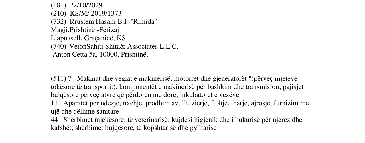 Zëri i markës BECKER në buletin
