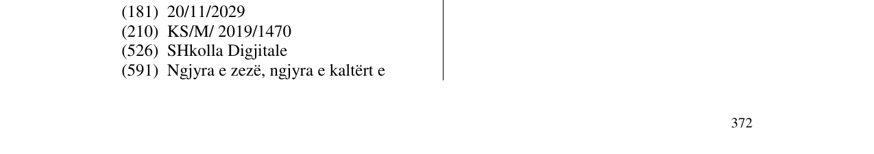 Zëri i markës Shkolla Digjitale në buletin