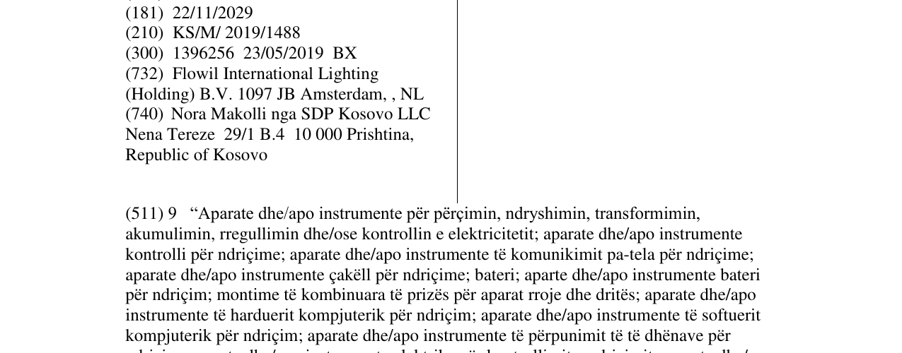 Zëri i markës SYLTECH në buletin