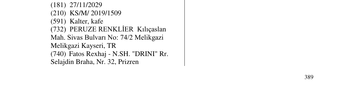 Zëri i markës 48HOURS në buletin