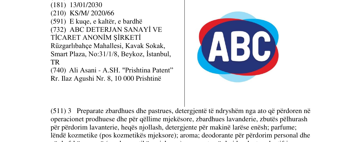 Zëri i markës ABC në buletin