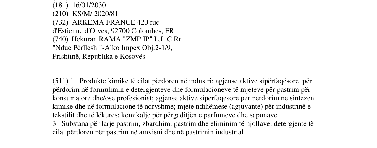 Zëri i markës SENSIO në buletin