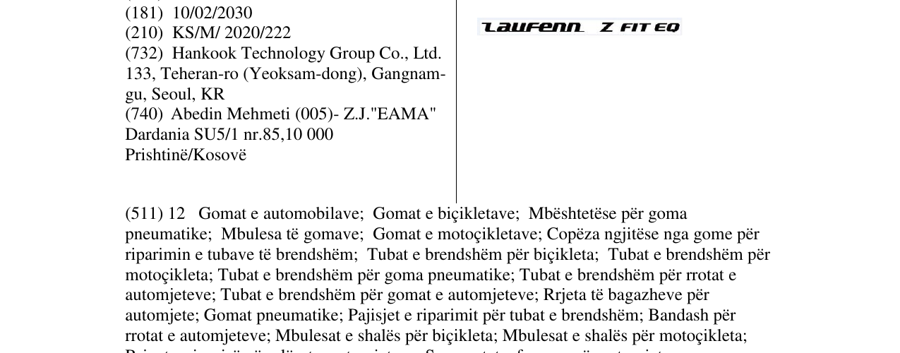 Zëri i markës LAUFENN Z FIT EQ në buletin