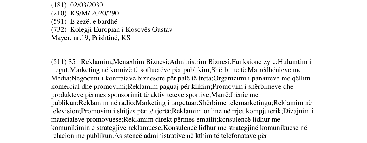 Zëri i markës xpuna.com në buletin