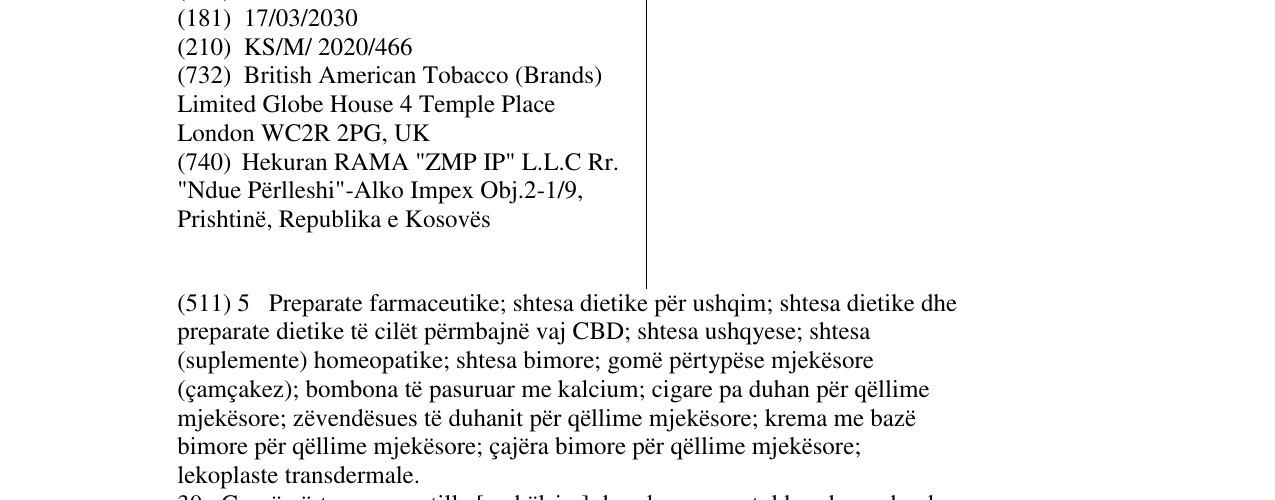 Zëri i markës RYDE në buletin