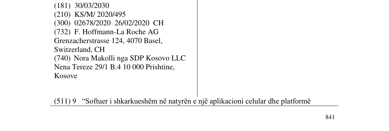 Zëri i markës FLOODLIGHT në buletin