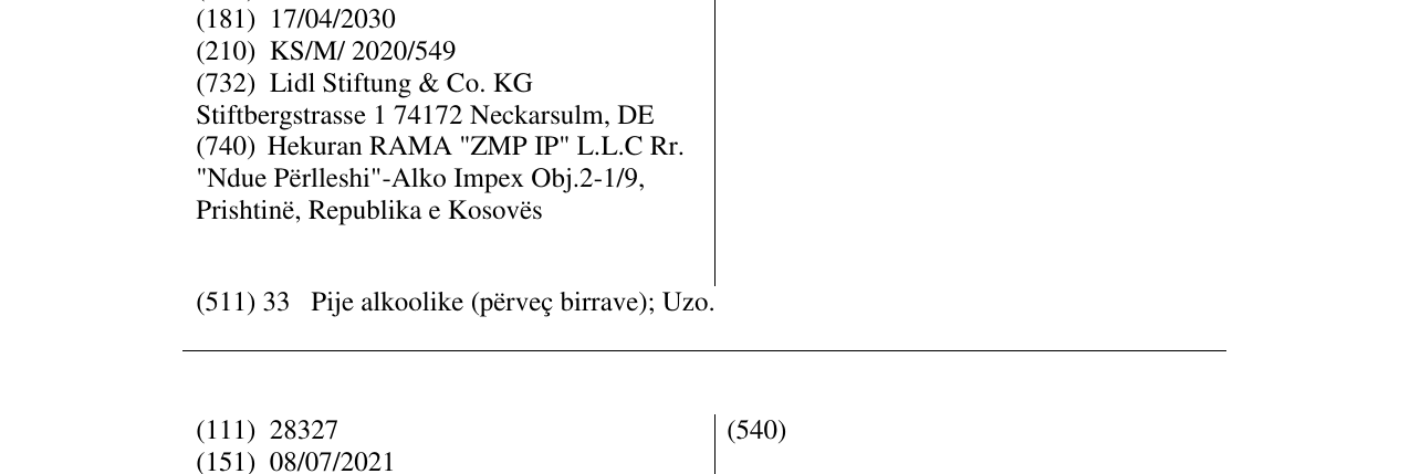 Zëri i markës A ME TPO në buletin