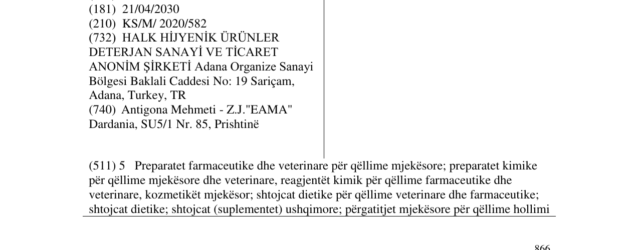 Zëri i markës nicelady në buletin