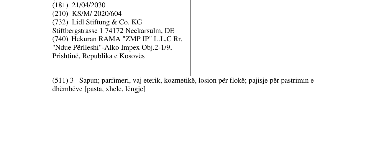 Zëri i markës BEAUTY.IQ Cien në buletin