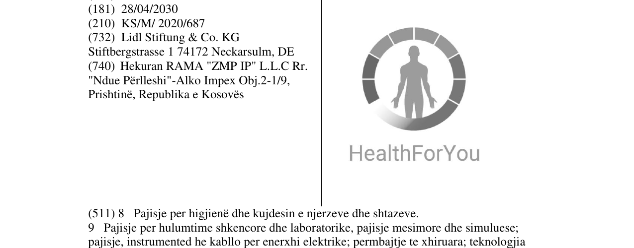 Zëri i markës HEALTH FOR YOU në buletin