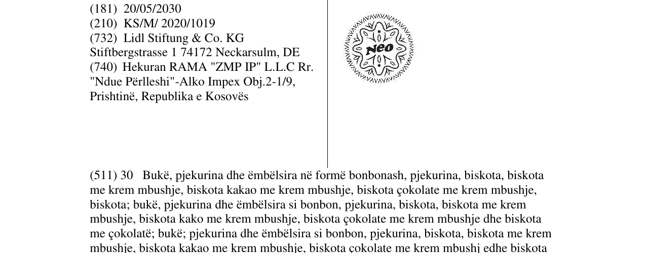 Zëri i markës NEO në buletin