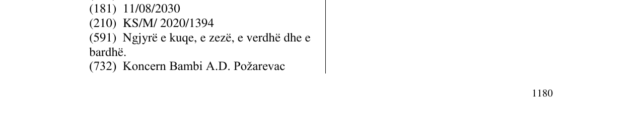 Zëri i markës JOSH në buletin