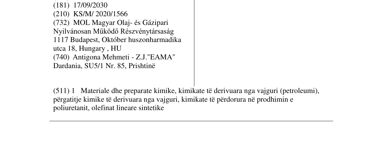 Zëri i markës PROMOL në buletin