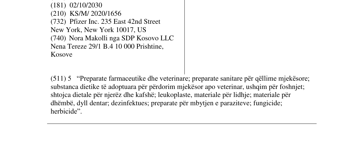 Zëri i markës CIBINQO në buletin