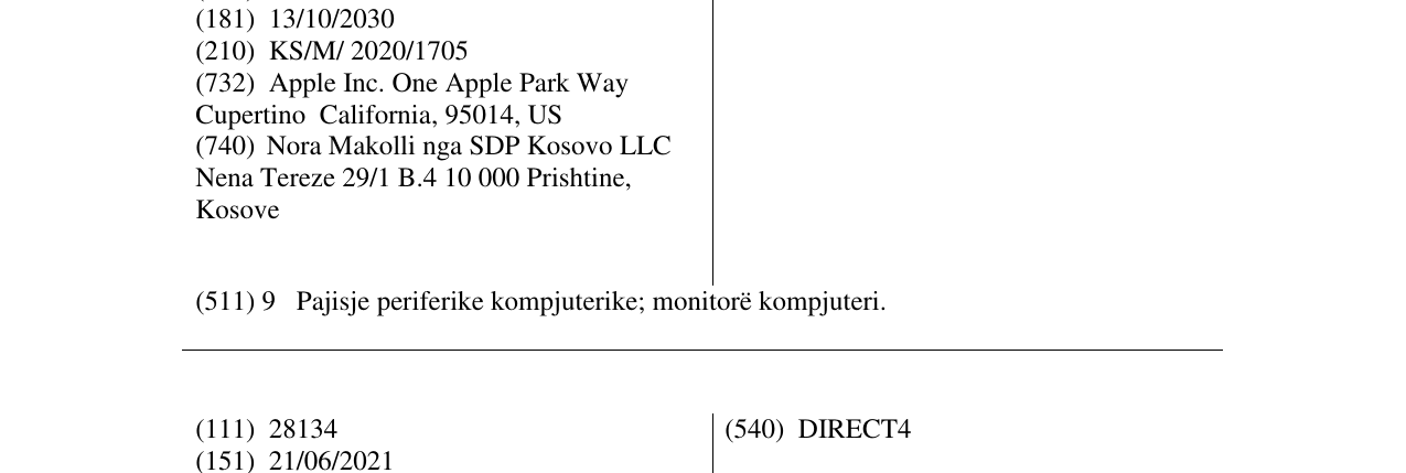 Zëri i markës APPLE PRO DISPLAY XDR në buletin