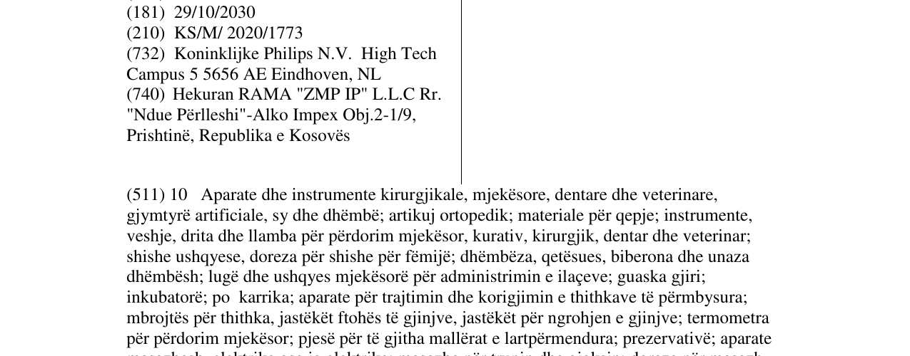 Zëri i markës AVENT në buletin