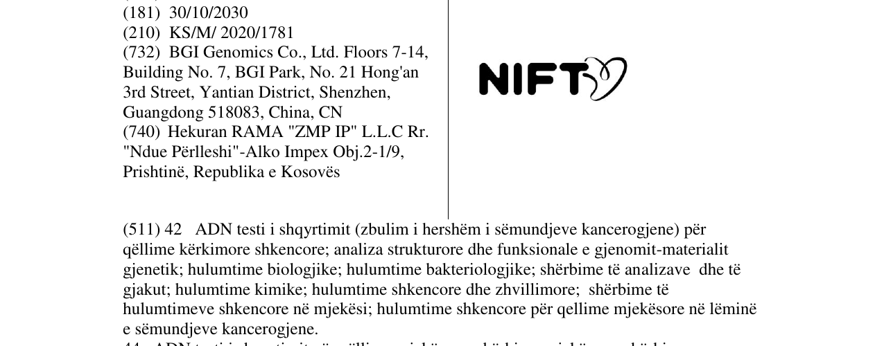Zëri i markës NIFTY në buletin