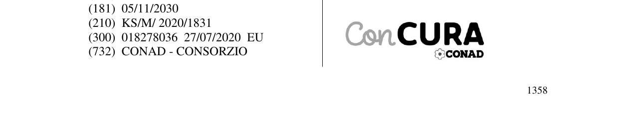 Zëri i markës CON CURA CONAD në buletin