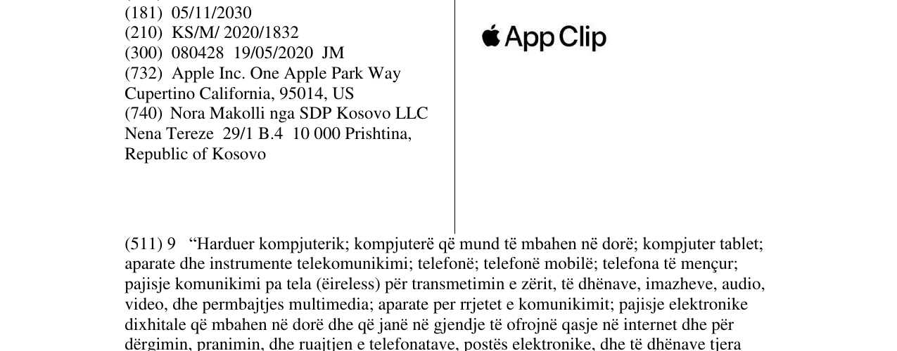 Zëri i markës APP CLIP në buletin
