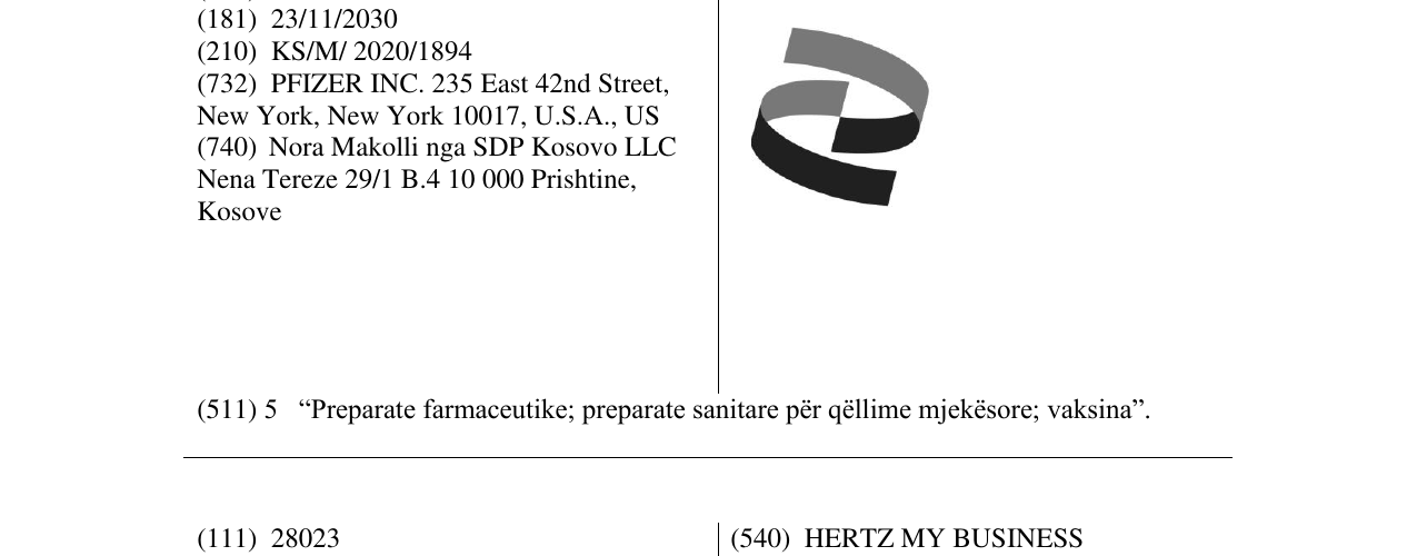 Zëri i markës MISCELLANEOUS në buletin