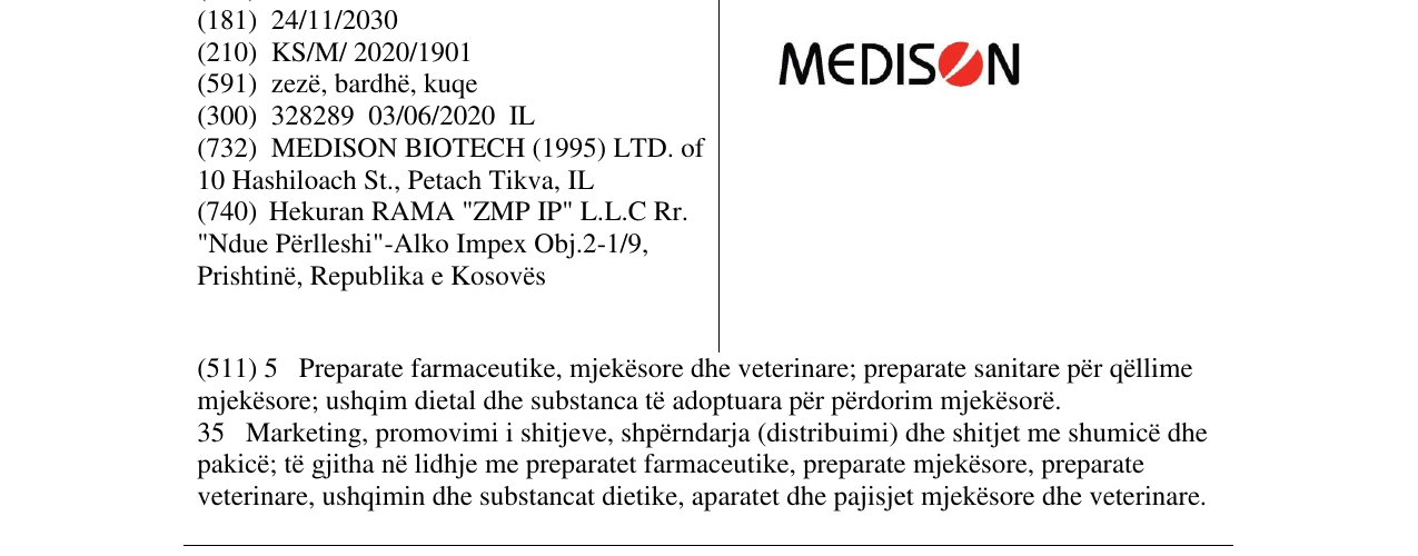 Zëri i markës medison në buletin
