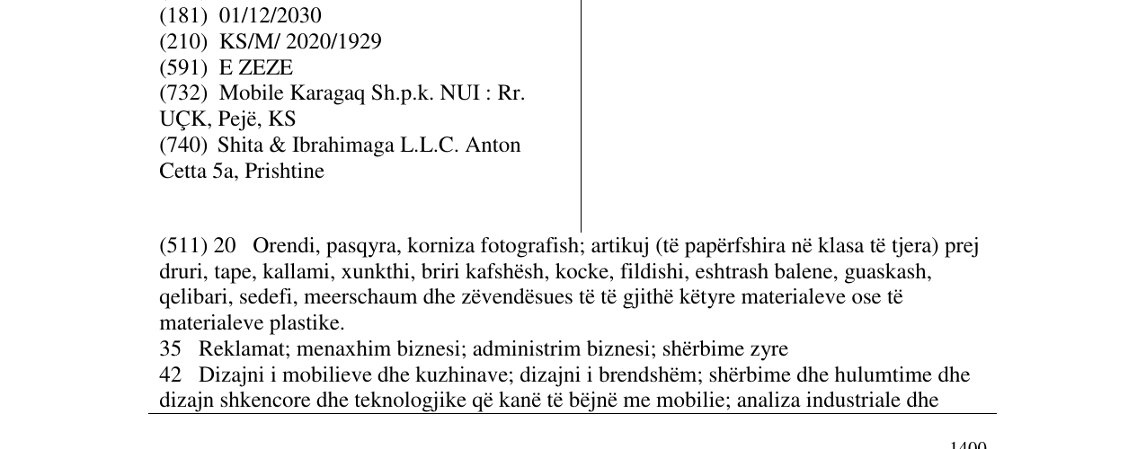 Zëri i markës Mobile Karagaq në buletin