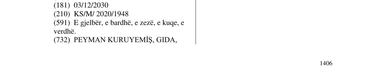 Zëri i markës CITLIYO - KARA SIMSEK në buletin