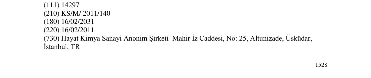 Zëri i markës TENO në buletin