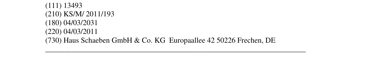 Zëri i markës MASKE në buletin