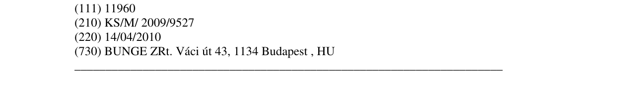 Zëri i markës FLORIOL TRIO në buletin