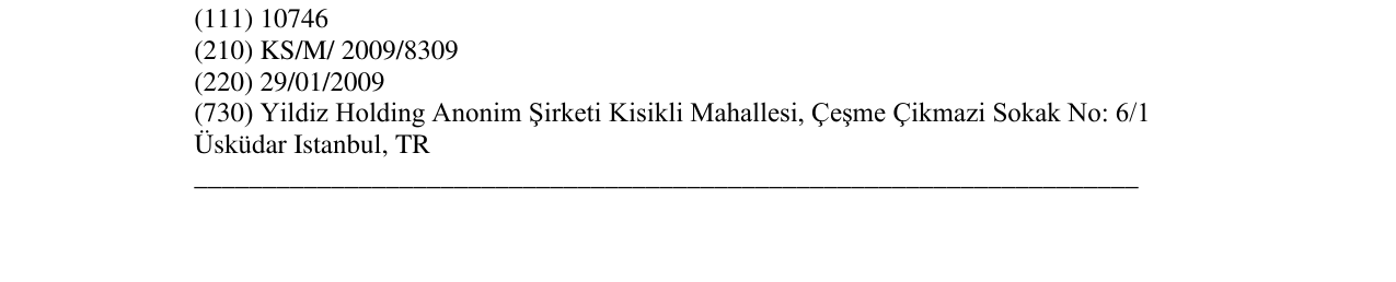 Zëri i markës ÜLKER metro në buletin