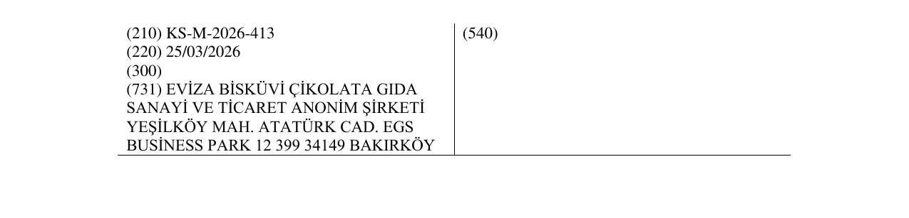 Zëri i markës KS/M/2026/413 në buletin