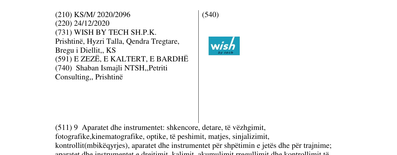 Zëri i markës wish by tech në buletin
