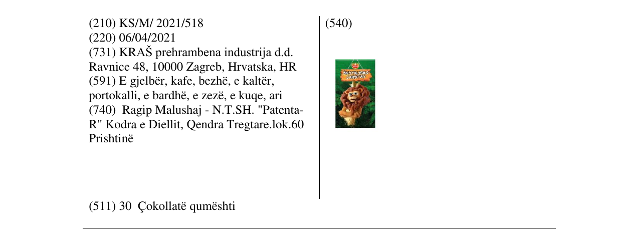 Zëri i markës zivotisko cartsvo në buletin