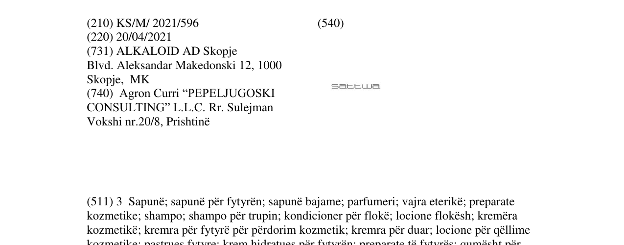 Zëri i markës sattwa në buletin