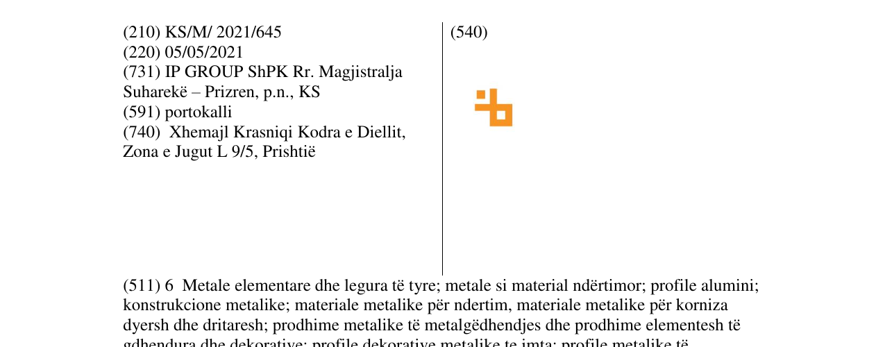 Zëri i markës IP Group në buletin