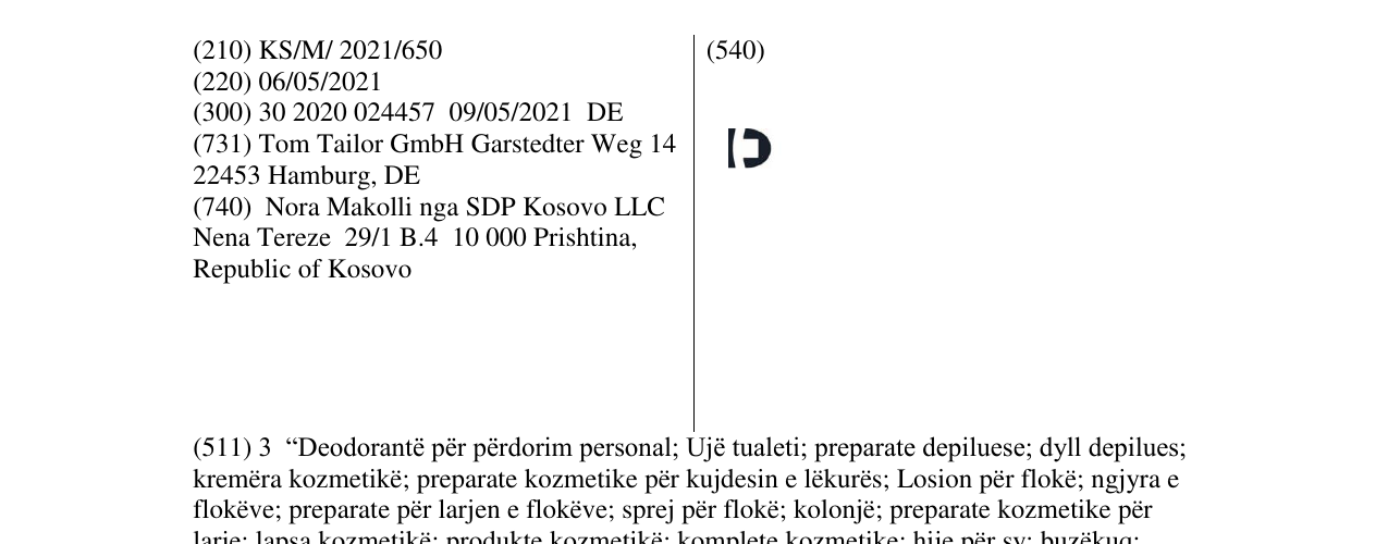 Zëri i markës TID në buletin