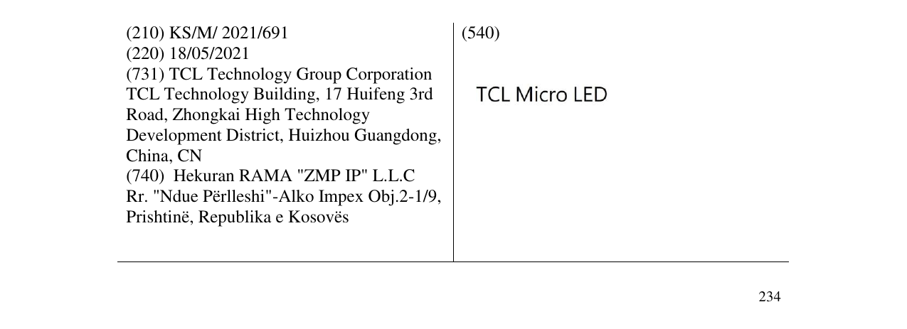 Zëri i markës TCLMicro LED në buletin