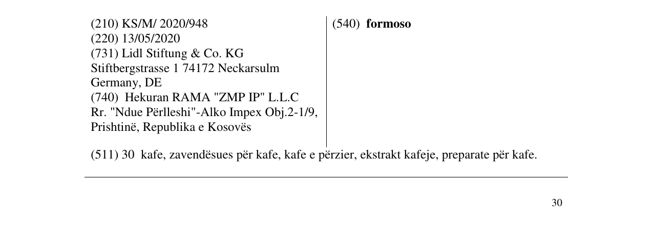 Zëri i markës formoso në buletin