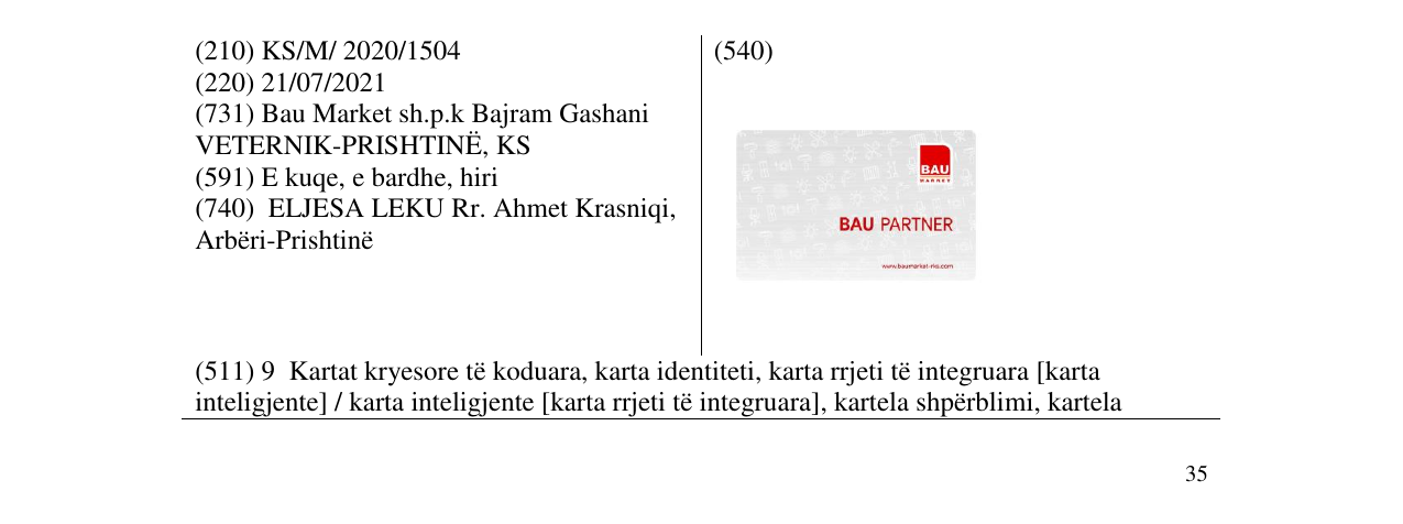 Zëri i markës BAU PARTNER në buletin