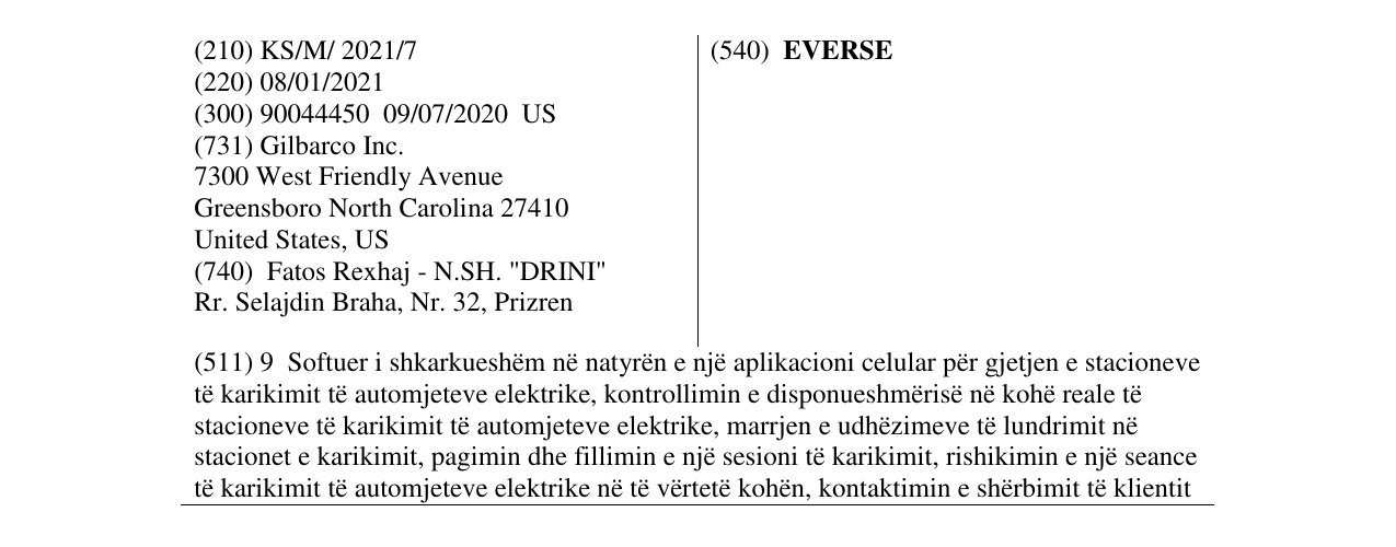 Zëri i markës EVERSE në buletin