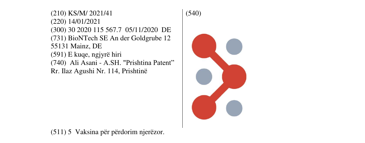 Zëri i markës BIONTECH në buletin