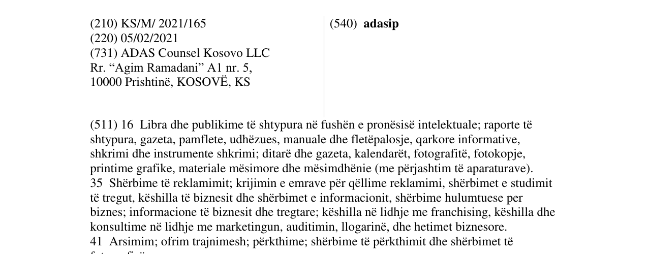 Zëri i markës adasip në buletin