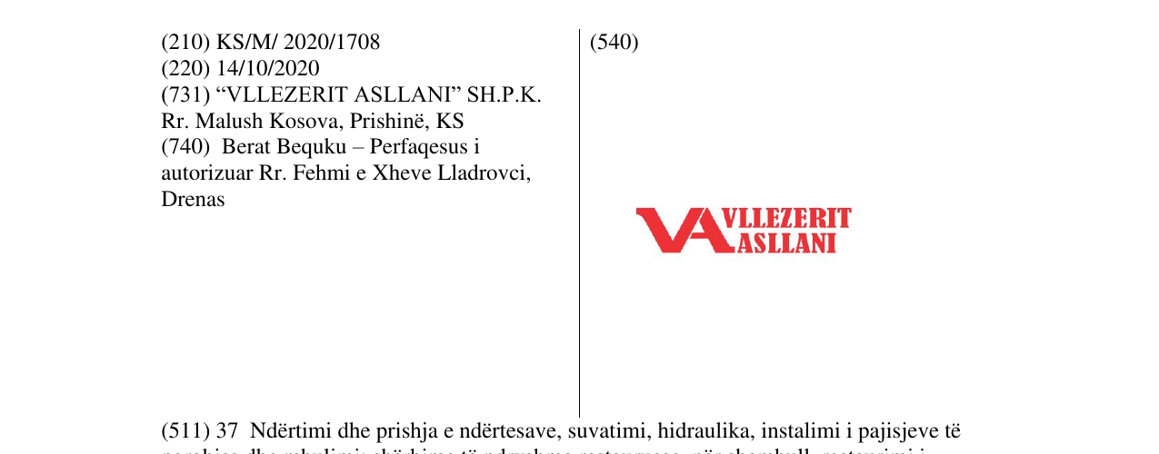 Zëri i markës VLLEZERIT ASLLANI në buletin