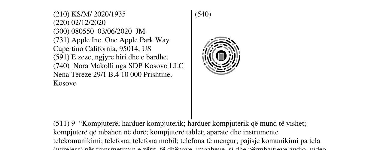 Zëri i markës device në buletin
