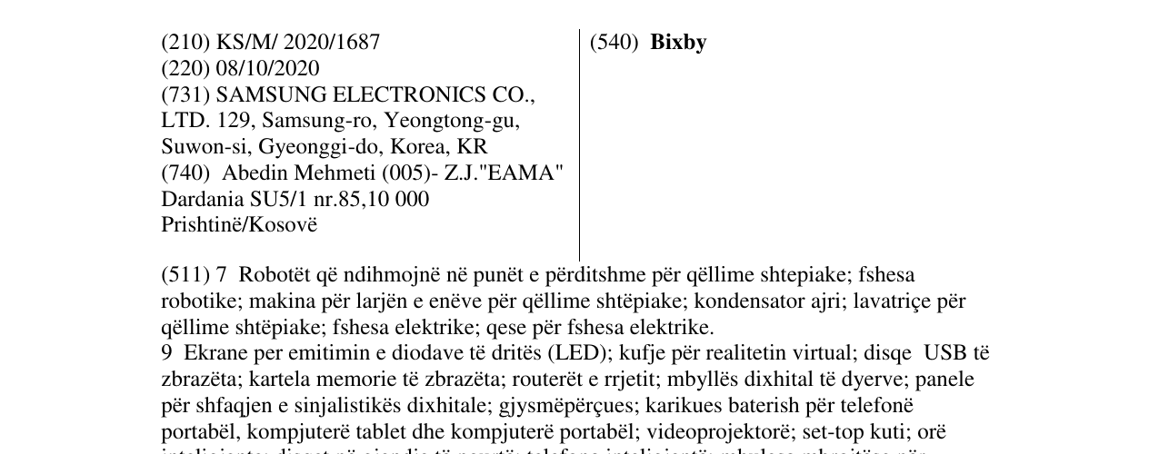 Zëri i markës Bixby në buletin