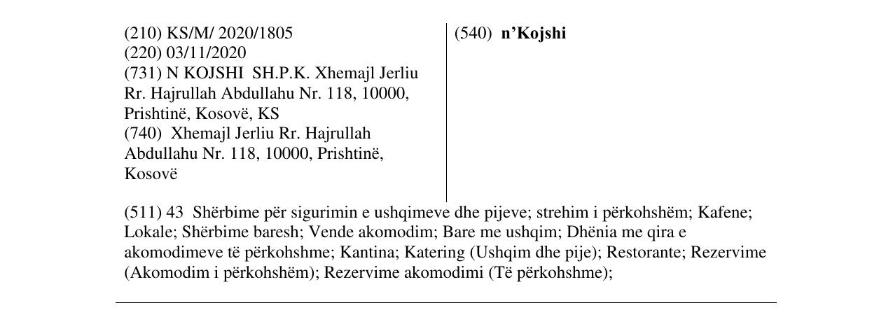 Zëri i markës n’Kojshi në buletin