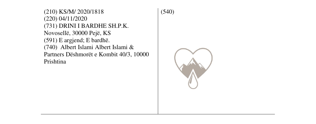 Zëri i markës HEART SILVER në buletin